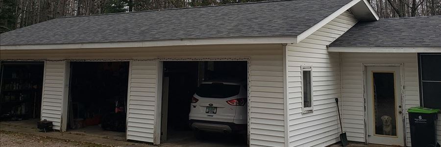 Garage After Roof Replacement